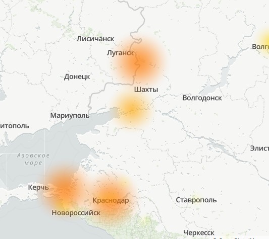 ВКонтакте Луганск не работает